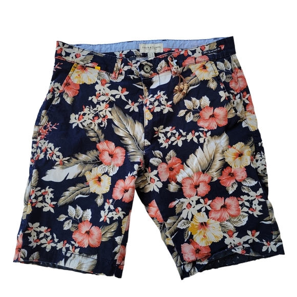 Denim & Flower Shorts Denim Flower Ricky Singh Mens Floral Shorts